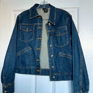 NWOT Will Smith denim jacket size small perfect condition